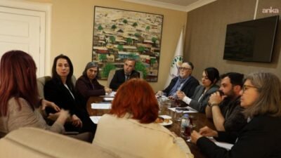 Halkların İklim Zirvesi (HİZ) heyeti, DEM Parti Eş Genel Başkanı Tülay