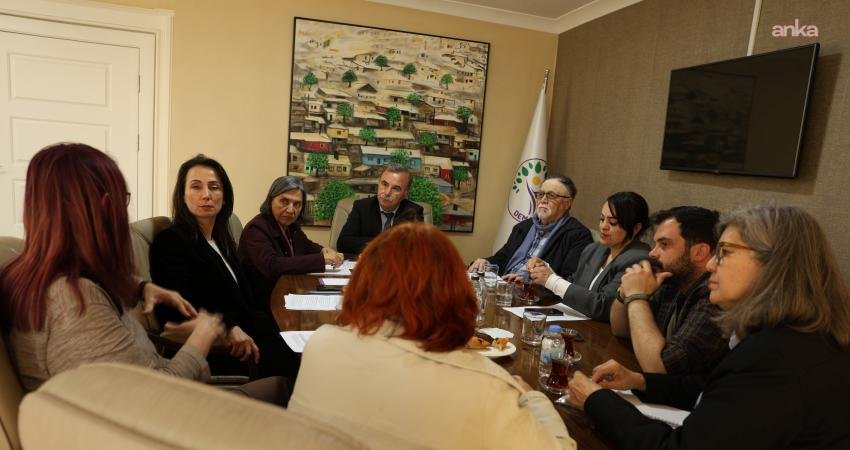 Halkların İklim Zirvesi (HİZ) heyeti, DEM Parti Eş Genel Başkanı Tülay