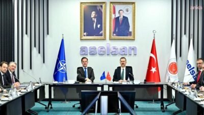 Cumhurbaşkanlığı Savunma Sanayii Başkanı Haluk Görgün, NATO Genel Sekreteri Mark