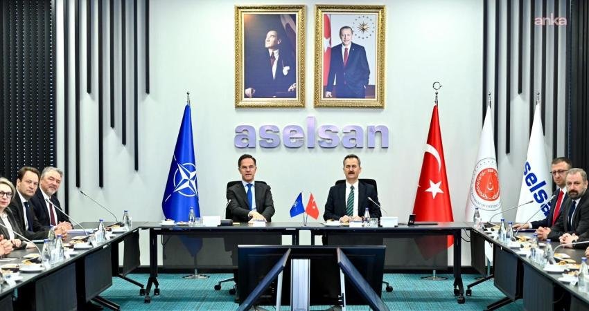 Cumhurbaşkanlığı Savunma Sanayii Başkanı Haluk Görgün, NATO Genel Sekreteri Mark