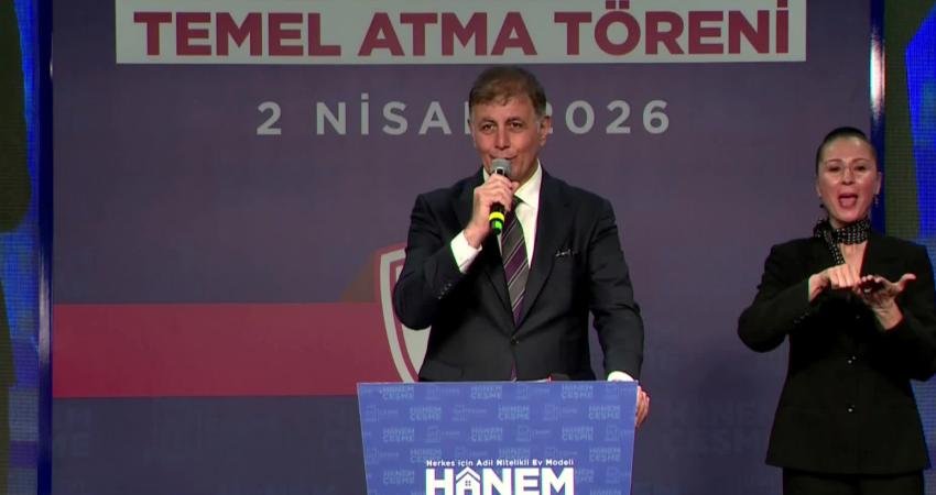 Çeşme Belediyesi’nin hayata geçireceği “Hanem Çeşme Kiralık Sosyal Konut Projesi”nin