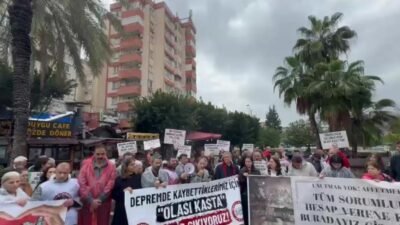 Adalet Peşinde Aileleri Platformu, Adana'da 6 Şubat depremlerinde yıkılan Hasan