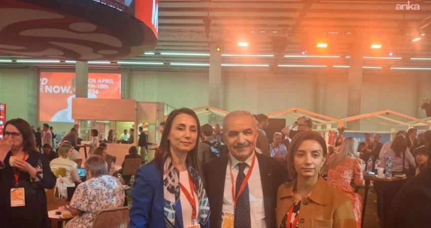 DEM Parti Eş Genel Başkanı Tülay Hatimoğulları, Barselona'da ikili temaslarda