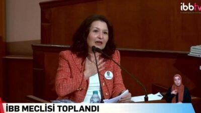 İstanbul Büyükşehir Belediye (İBB) Meclisi CHP Grup Başkanvekili Ülkü İnanlı,