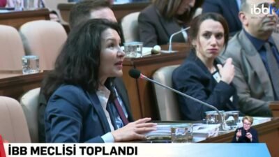 İstanbul Büyükşehir Belediye (İBB) Meclisi CHP Grup Başkanvekili Ülkü İnanlı,