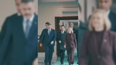 İçişleri Bakanı Mustafa Çiftçi, Finlandiya İçişleri Bakanı Mari Rantanen ile