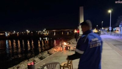 İzmir Büyükşehir Belediyesi zabıta ekipleri, İnciraltı sahilinde, fahiş fiyat uygulamalarıyla