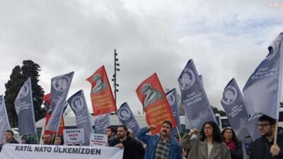 İşçi Öğrenci Birliği, 77'nci kuruluş yıl dönümünde NATO'yu İstanbul Beşiktaş'ta