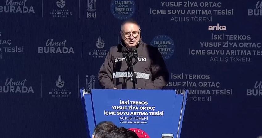 İstanbul Su ve Kanalizasyon İdaresi (İSKİ) Genel Müdürü Şafak Başa,