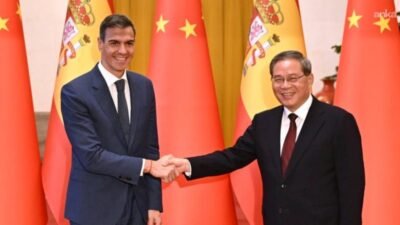 İspanya Başbakanı Pedro Sanchez, Çin’e gerçekleştirdiği resmi ziyaret kapsamında Çinli