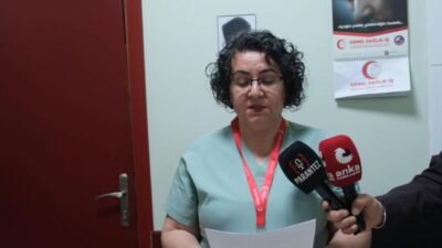 Genel Sağlık-İş Sendikası Isparta İl Temsilcisi Özlem Çapkunoğlu, Isparta’da sağlık çalışanlarına