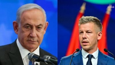 İsrail Başbakanı Binyamin Netanyahu ile Macaristan’ın seçilmiş Başbakanı Peter Magyar