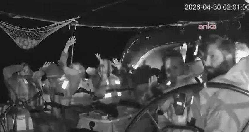 İsrail donanmasının Gazze’ye insani yardım götüren Küresel Sumud Filosu’na, Akdeniz’in uluslararası