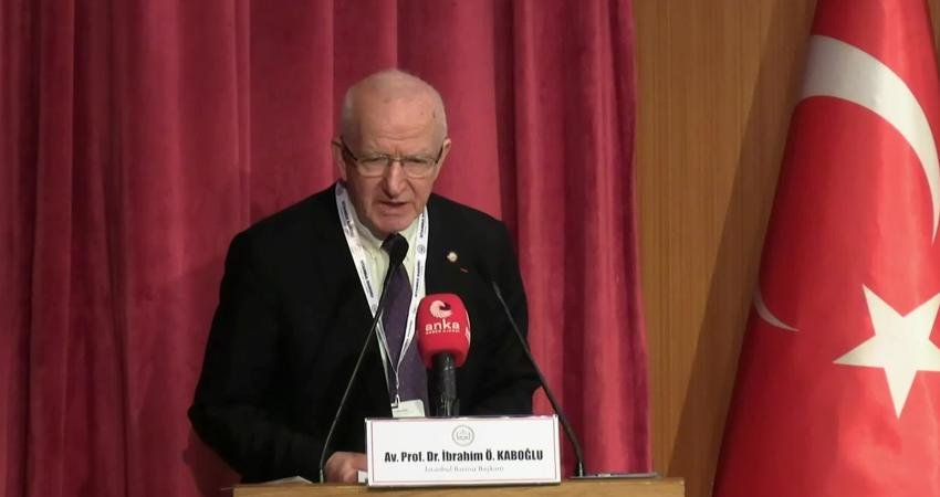 İstanbul Barosu Başkanı İbrahim Kaboğlu, "Adil Yargılanma ve Savunma Hakkı