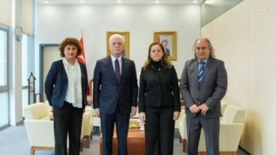 DİSK, KESK ve TMMOB'dan oluşan heyet İstanbul'da yaklaşan 1 Mayıs