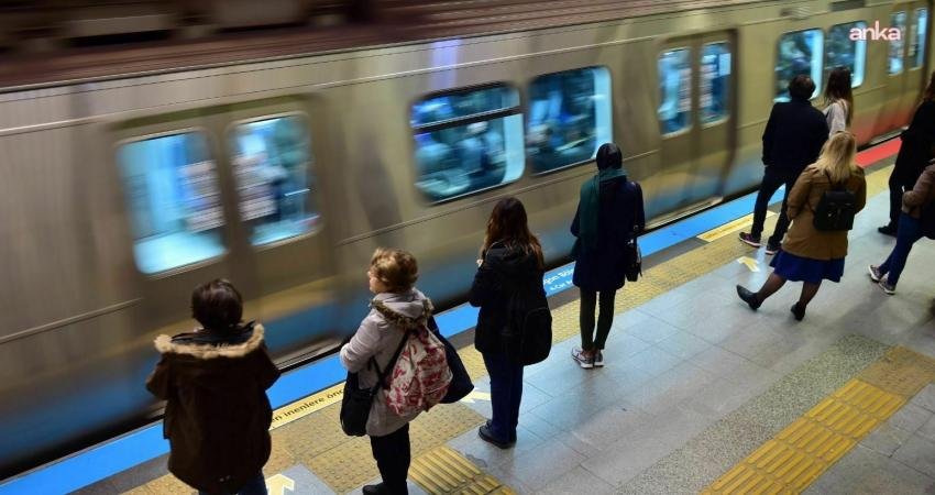 Yıldız-Mahmutbey Metro Hattı'nın Mecidiyeköy ile Çağlayan istasyonları arasındaki tünelde makas