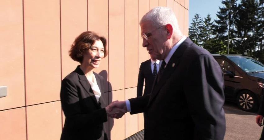 İYİ Parti Genel Başkana Müsavat Dervişoğlu, Almanya’daki temaslarının ardından, Fransa