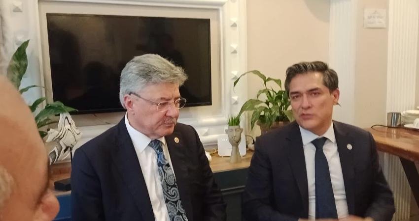 İYİ Parti Genel Başkan Yardımcısı Buğra Kavuncu, Şanlıurfa ve Kahramanmaraş’taki