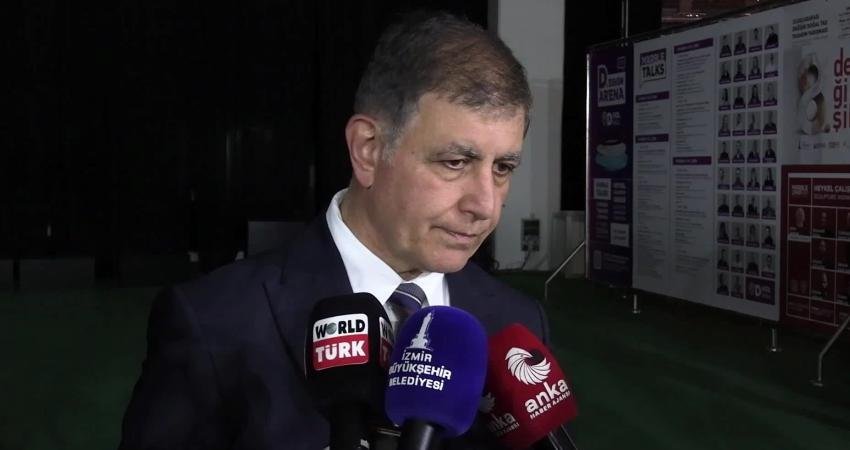 İZBB Başkanı Cemil Tugay’dan AK Partili Çankırı’ya ‘belge’ yanıtı: Bu siyasi bir komplodur İzmir Büyükşehir Belediye Başkanı Cemil Tugay, Çiğli Arıtma Tesisi’nde vefat