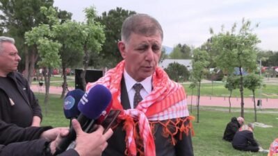 İzmir Büyükşehir Belediye Başkanı Cemil Tugay, Karşıyaka Zübeyde Hanım Stadyumu