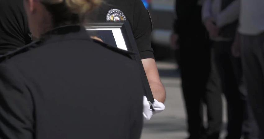 İzmir’in Bornova ilçesinde meydana trafik kazasında şehit olan polis memuru