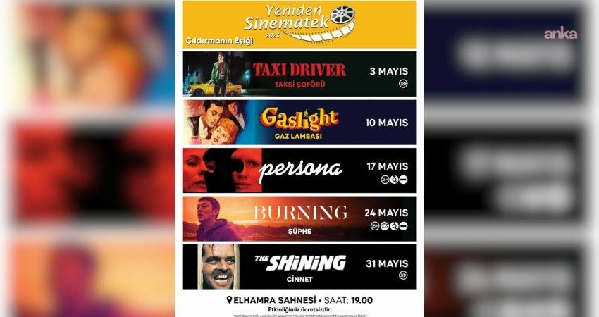 İzmir Büyükşehir Belediyesi Yeniden Sinematek gösterimleri, mayıs ayında “Çıldırmanın Eşiği”