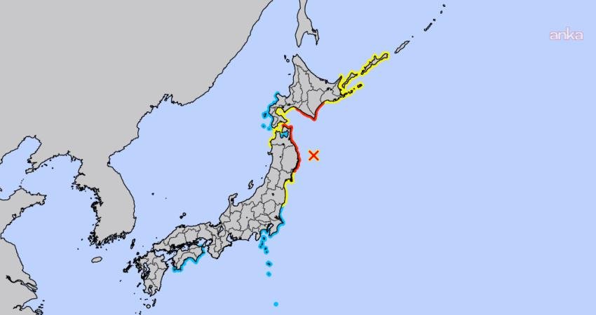 Japonya’nın kuzeydoğusu açıklarında 7,4 büyüklüğünde deprem meydana geldi. Depremin ardından