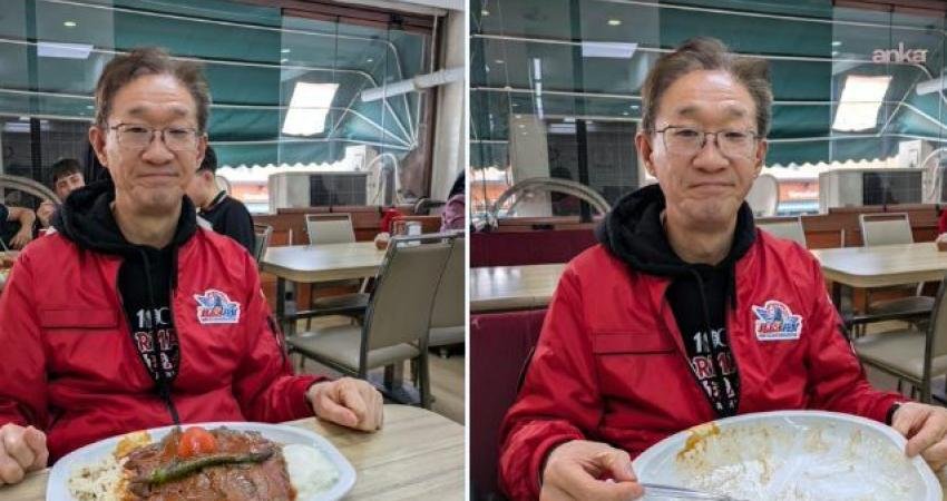 Japonya'nın Ankara Büyükelçisi Tamura Masami, hafta sonu Ankara Ulus’ta iskender