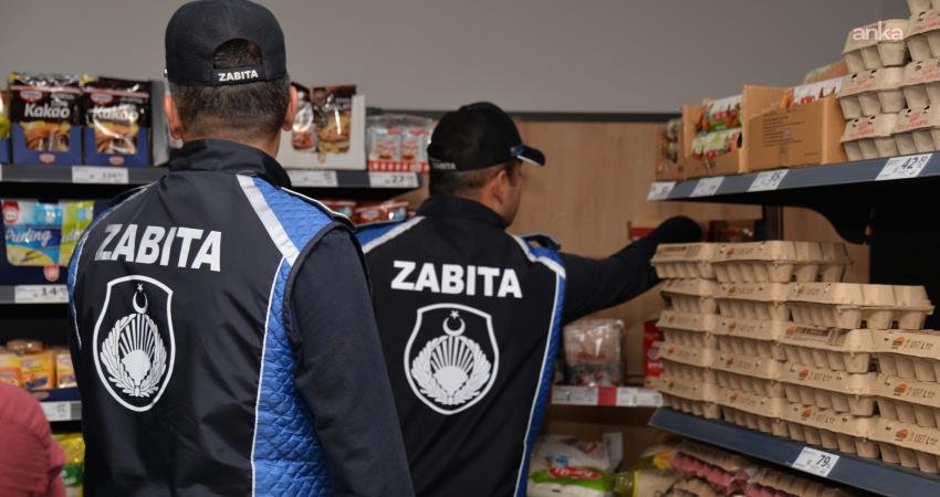 Kahramankazan Belediyesi Zabıta Müdürlüğü ekipleri, halk sağlığını korumaya yönelik denetimlerini