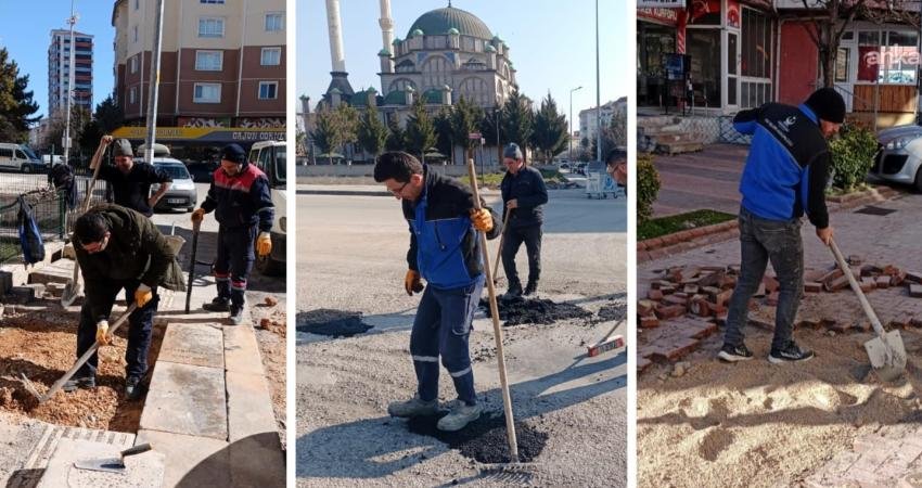 Kahramankazan genelinde üstyapı çalışmaları sürüyor Kahramankazan Belediyesi Fen İşleri Müdürlüğü ekipleri, ilçe genelinde ulaşım konforunu