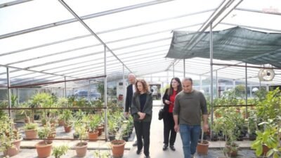 Karşıyaka Belediyesi, sürdürülebilirlik anlayışıyla ürettiği çiçek ve bitkilerle hem kenti