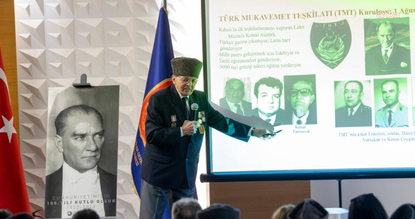 Karşıyaka’da “Kıbrıs Harekatı” konulu konferans Karşıyaka Belediyesi ve Muharip Gaziler Derneği Karşıyaka Şubesi iş birliğiyle