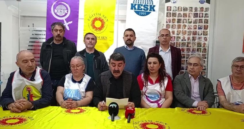Kars 1 Mayıs Tertip Komitesi Sözcüsü Eğitim Sen Kars Şube