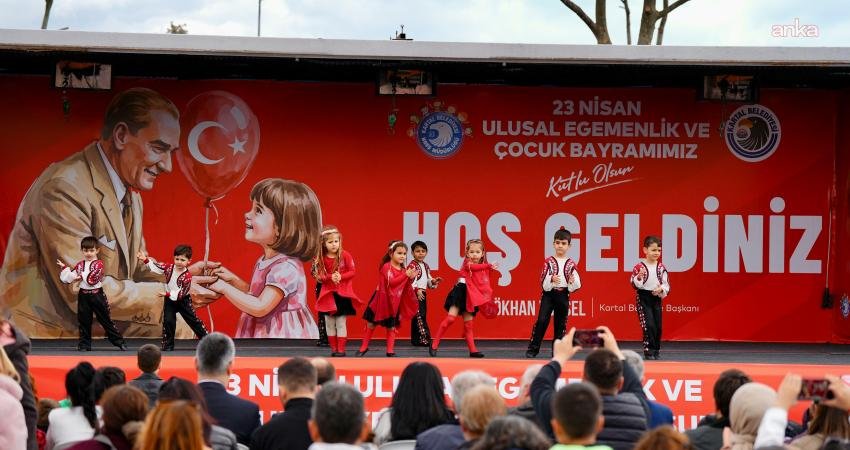 23 Nisan Ulusal Egemenlik ve Çocuk Bayramı nedeniyle Kartal’da bir