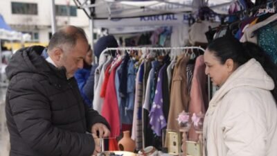 Kartal Belediyesi’nin "Dönüşüm Muhteşem Olacak" sloganıyla Kartal Meydanı’nda kurduğu "Atma