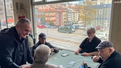 Keçiören Belediye Başkanı Mesut Özarslan, Şenlik Mahallesi’nde vatandaşlarla bir araya