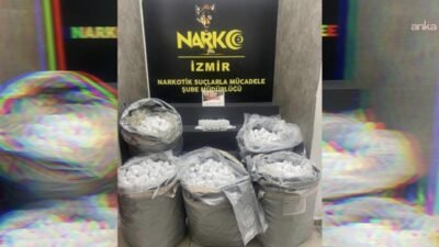 İzmir’in Kemalpaşa ilçesinde polis ekiplerince düzenlenen narkotik operasyonunda 156 bin