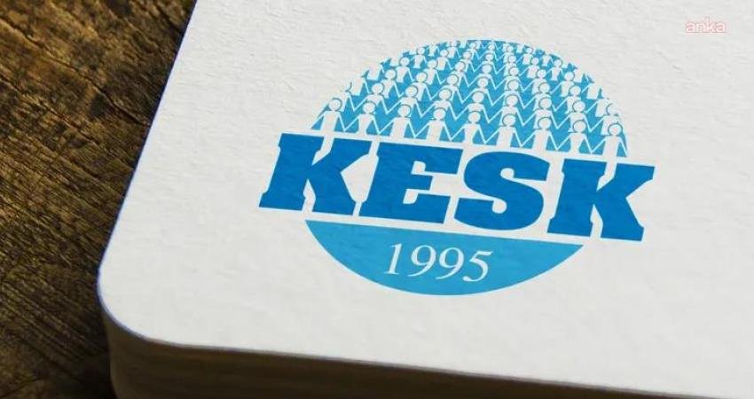 KESK: Hukuk tanımaz saldırılara derhal son verilmeli, tutuklanan arkadaşlarımız bir an önce serbest bırakılmalıdır Kamu Emekçileri Sendikaları Konfederasyonu (KESK), Umut-Sen, Birtek-Sen ve DİSK Limter-İş