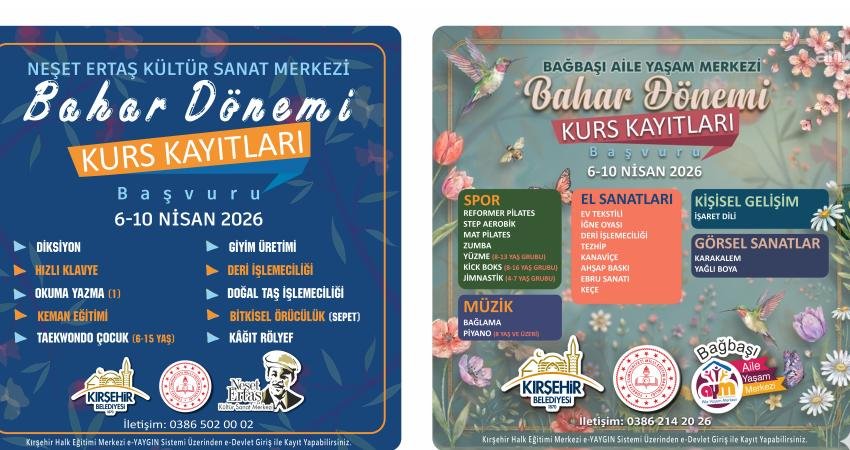 Kırşehir Belediyesi’nin Neşet Ertaş Kültür Sanat Merkezi ve Bağbaşı Aile