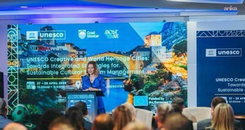 Kırşehir, Bosna Hersek'in Mostar şehrinde düzenlenen “UNESCO Yaratıcı ve Dünya
