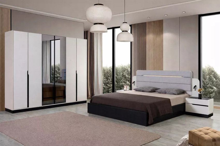 Yaşam alanlarında konforu ve estetiği bir araya getiren yatak odası