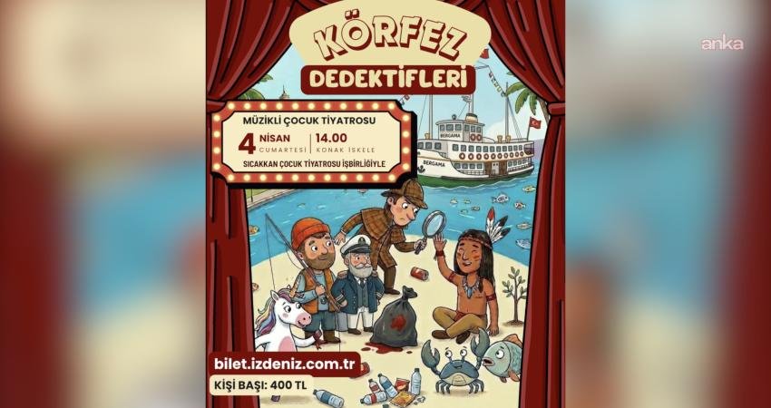 İzmir Büyükşehir Belediyesi’nin denizcilik iştiraki İZDENİZ, Sıcakken Tiyatrosu iş birliğiyle