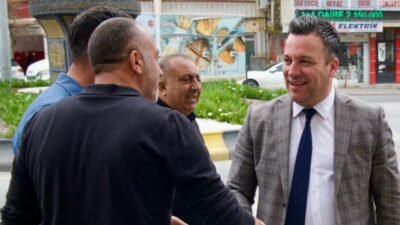 Kuşadası Belediye Başkan Vekili Tahsin Demirtaş başkanlığındaki heyet, kentin gelişimine