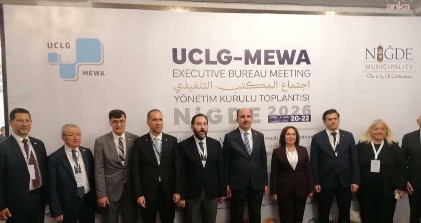 Kütahya Belediye Başkanı Eyüp Kahveci, UCLG-MEWA Yönetim Kurulu Toplantısı kapsamında