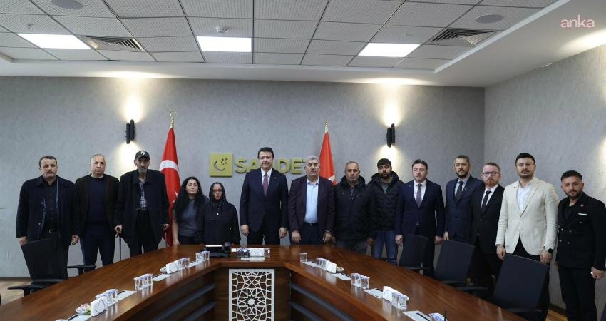 Saadet Partisi Genel Başkanı Mahmut Arıkan, Kocaeli'nin Dilovası ilçesinde bir