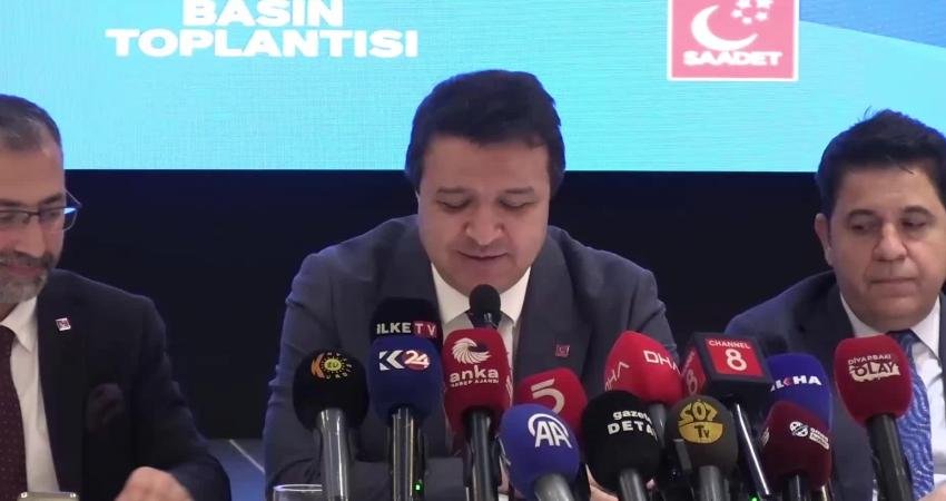 Saadet Partisi Genel Başkanı Mahmut Arıkan, ara seçim tartışmalarına ilişkin