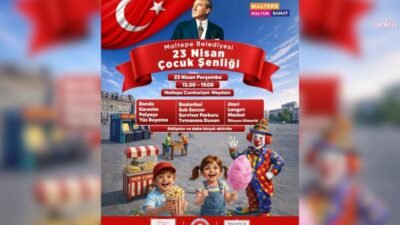 Maltepe Belediyesi, 23 Nisan Ulusal Egemenlik ve Çocuk Bayramı’nı bu