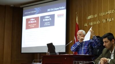 Mamak Belediyesi Nisan Ayı Meclis Toplantısı’nın son oturumunda, Mamak Belediye Başkanı Veli