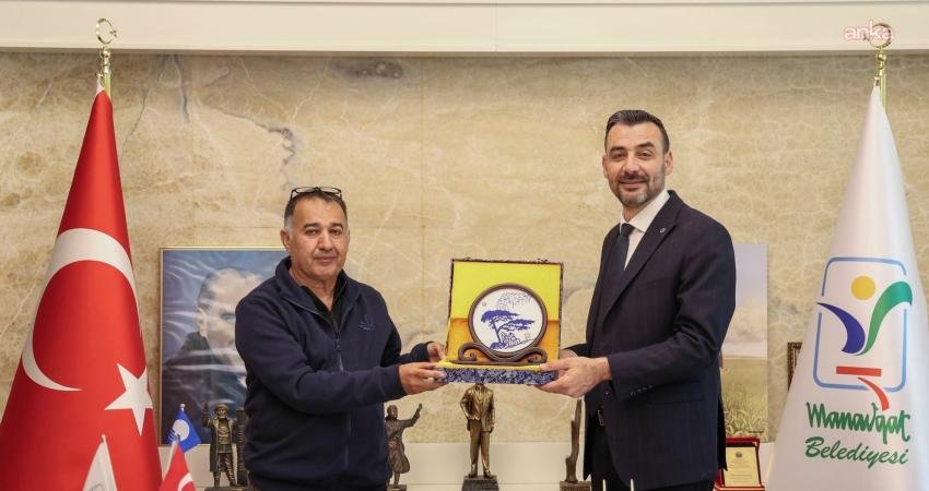 Manavgat Çevre Platformu üyeleri, Manavgat Belediye Başkan Vekili Mehmet Çiçek’i