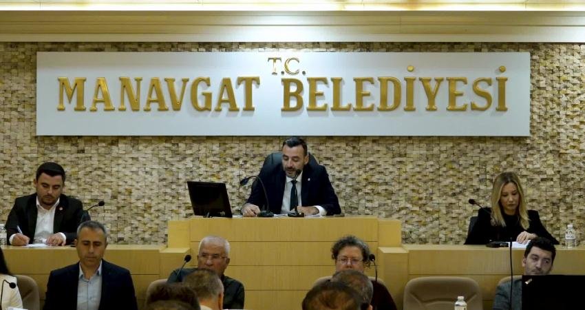 Manavgat Belediye Başkanvekili Mehmet Çiçek, Manavgat Belediyesi Nisan Ayı Olağan